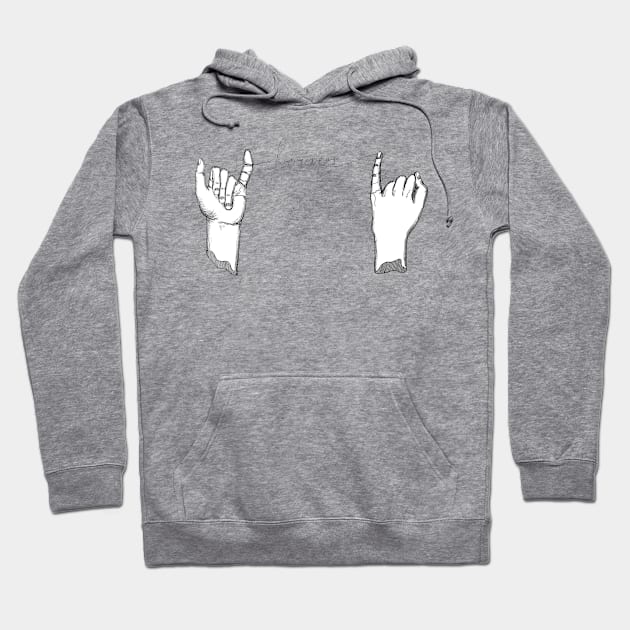 Forever Hands Hoodie by Minervalus-Art